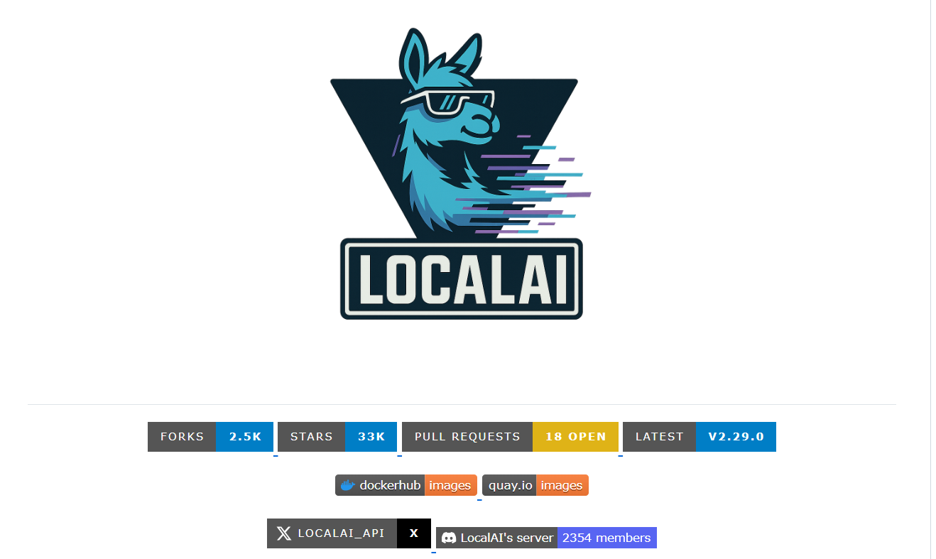 LocalAI: Open-Source, Self-Hosted AI Inference Platform